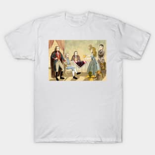 Tammy Meets Betsy Ross And George Washington T-Shirt